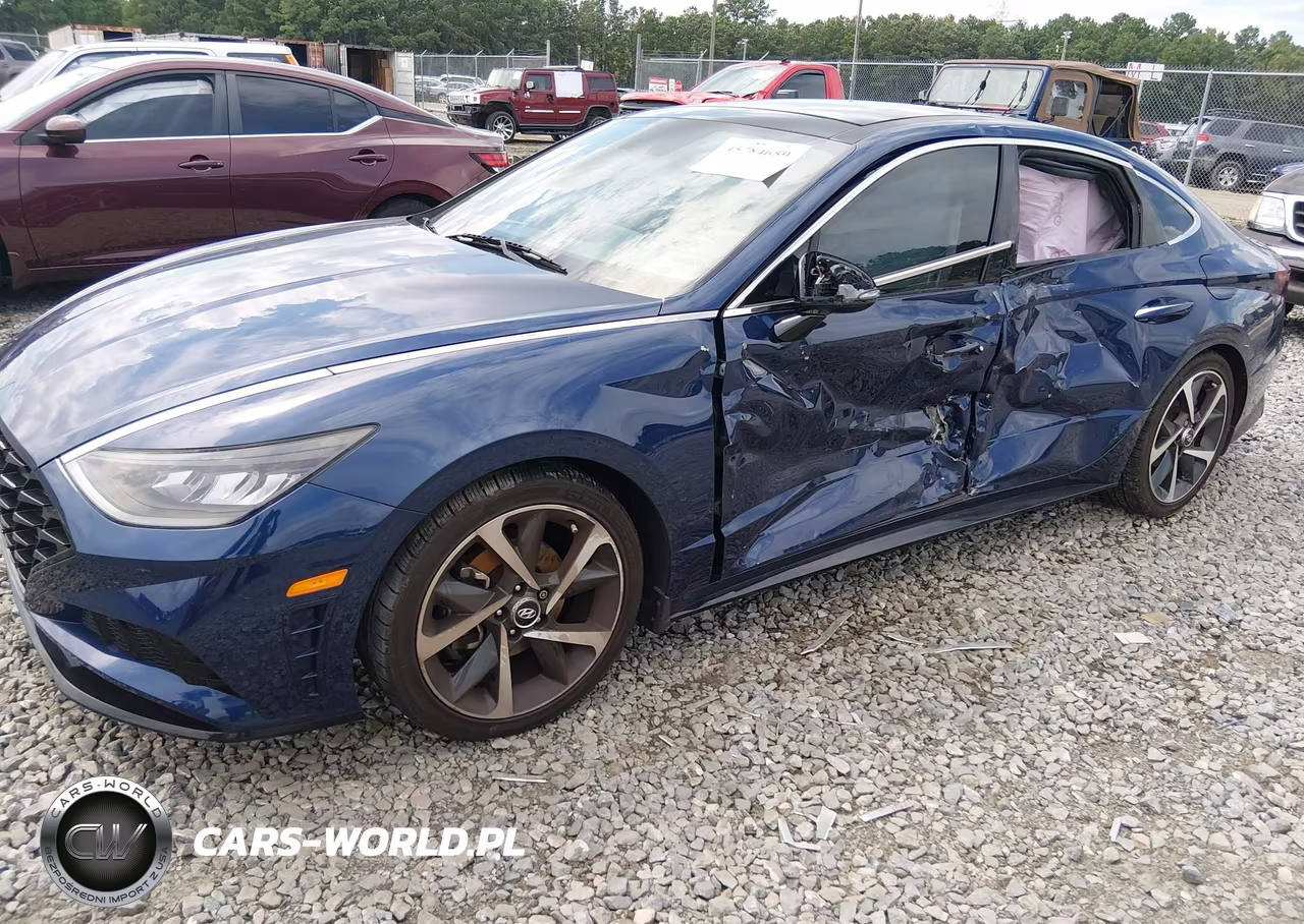 2022 Hyundai Sonata Sel Plus VIN:5NPEJ4J29NH148698 - 2