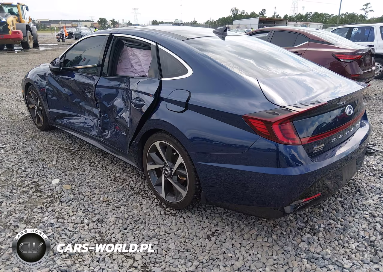 2022 Hyundai Sonata Sel Plus VIN:5NPEJ4J29NH148698 - 3