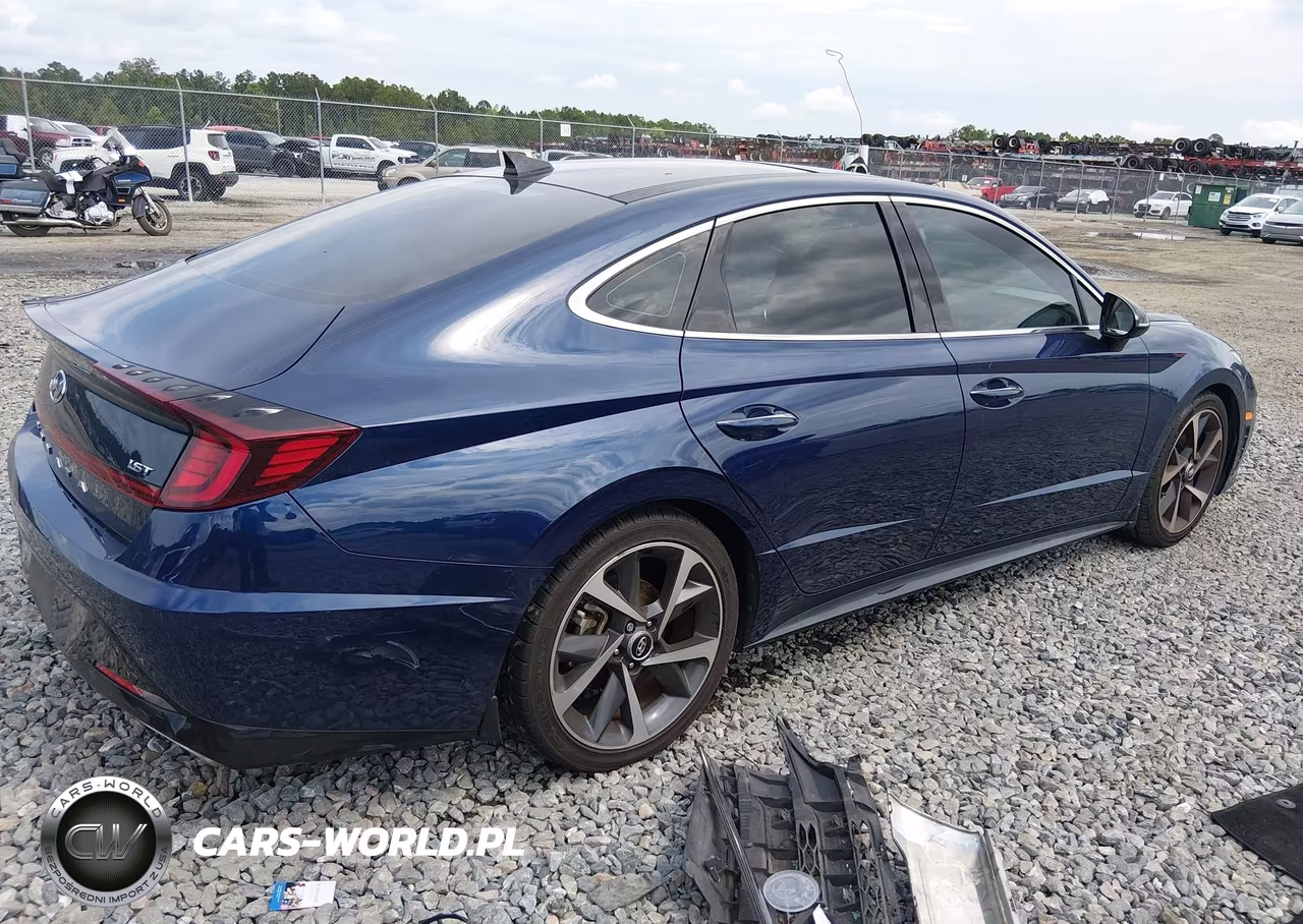 2022 Hyundai Sonata Sel Plus VIN:5NPEJ4J29NH148698 - 4