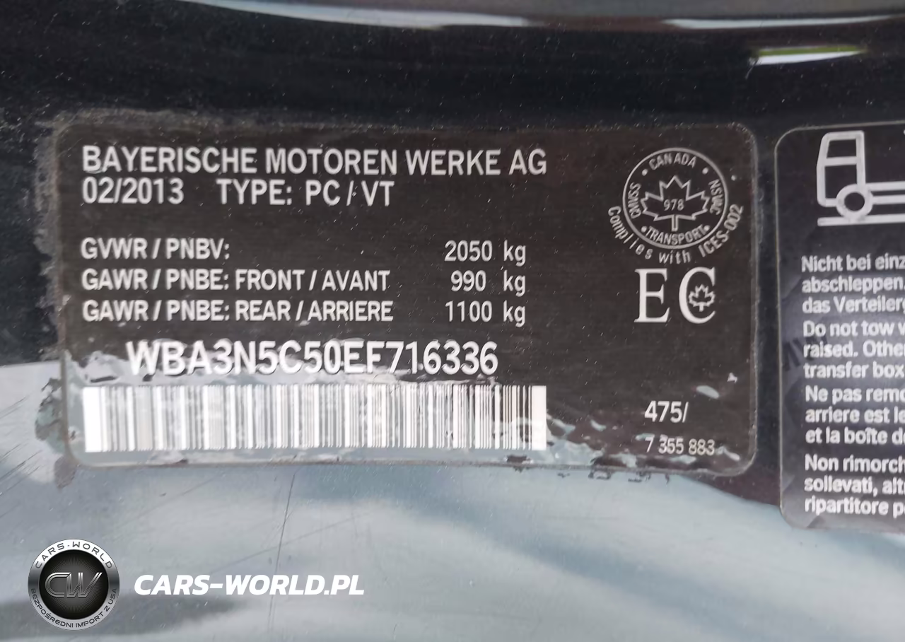 2014 BMW 428I xDrive VIN:WBA3N5C50EF716336 - 9