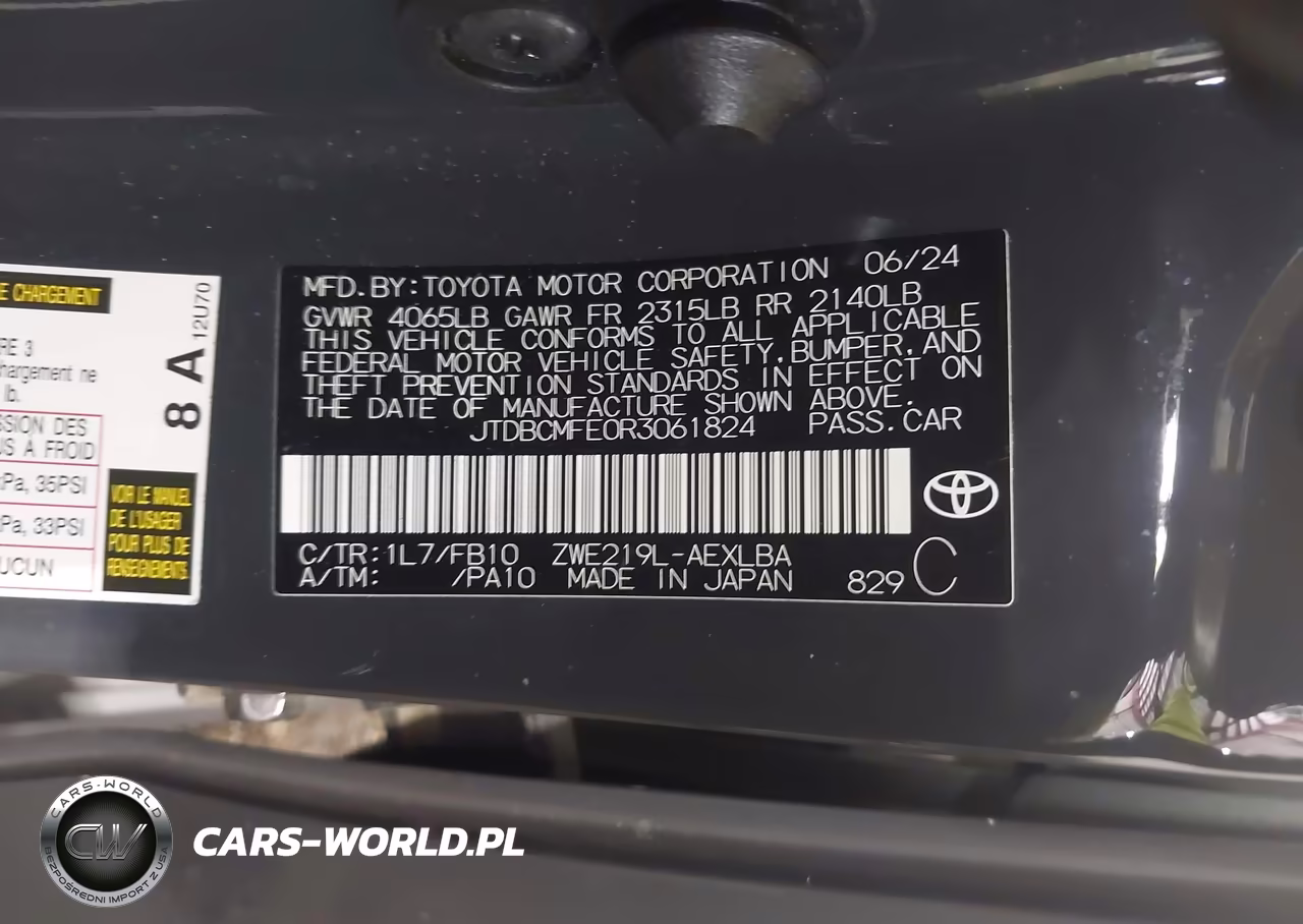 2024 Toyota Corolla Hybrid Le VIN:JTDBCMFE0R3061824 - 9