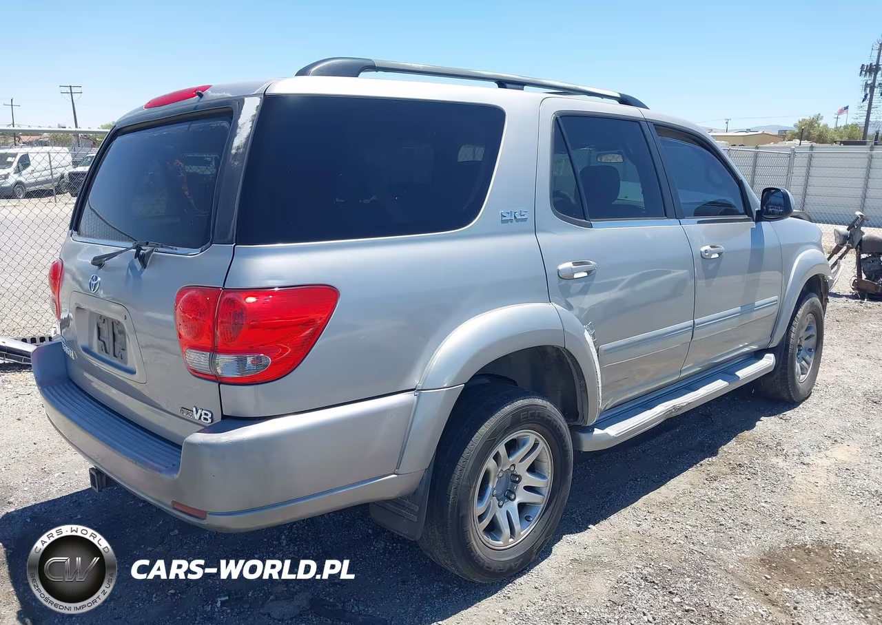 2005 Toyota Sequoia Sr5 V8 VIN:5TDZT34A15S242531 - 4