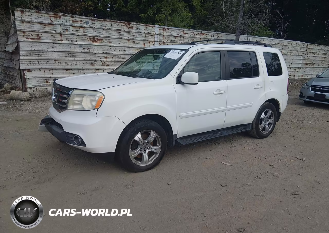2012 Honda Pilot Ex-L VIN:5FNYF4H56CB021353 - 2