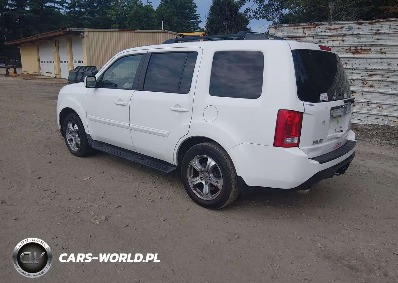 2012 Honda Pilot Ex-L VIN:5FNYF4H56CB021353 - 3