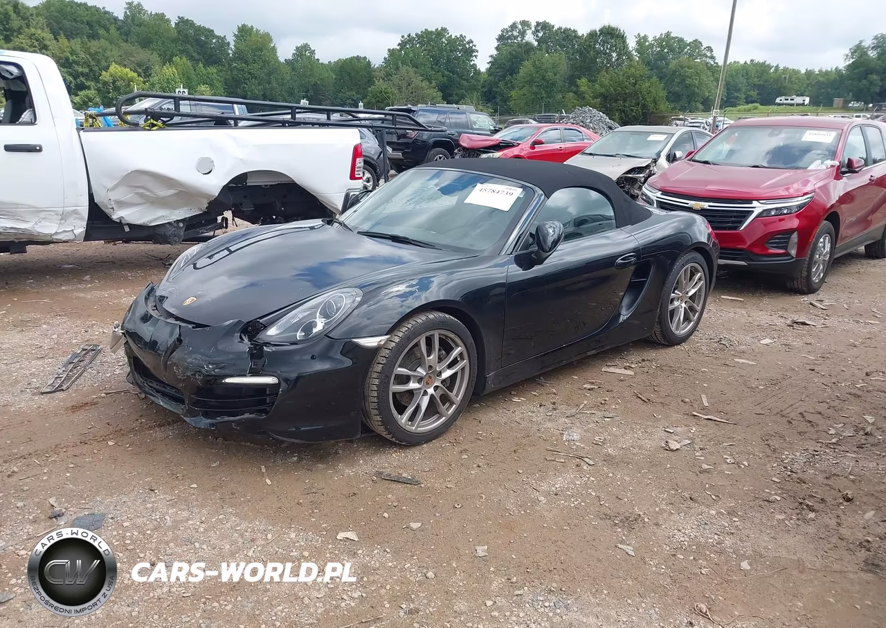 2014 Porsche Boxster VIN:WP0CA2A89EK120658 - 2