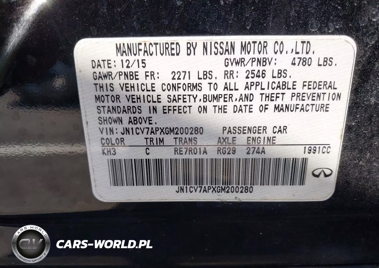 2016 Infiniti Q50 2.0T Premium VIN:JN1CV7APXGM200280 - 9