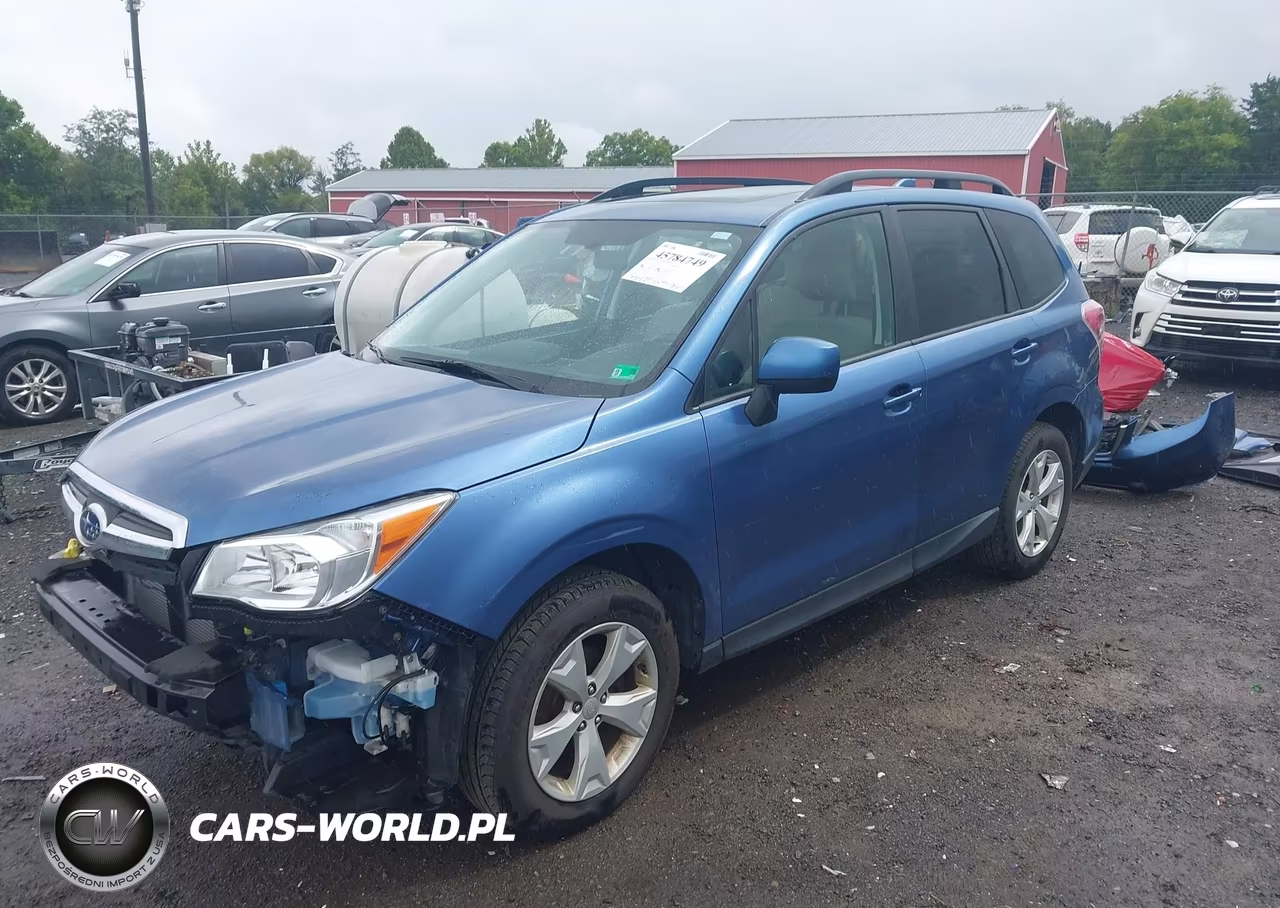 2016 Subaru Forester 2.5I Premium VIN:JF2SJADC6GH451642 - 2