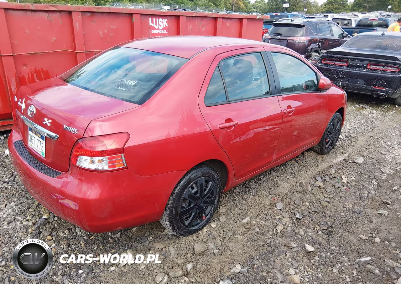 2010 Toyota Yaris VIN:JTDBT4K35A4070912 - 4