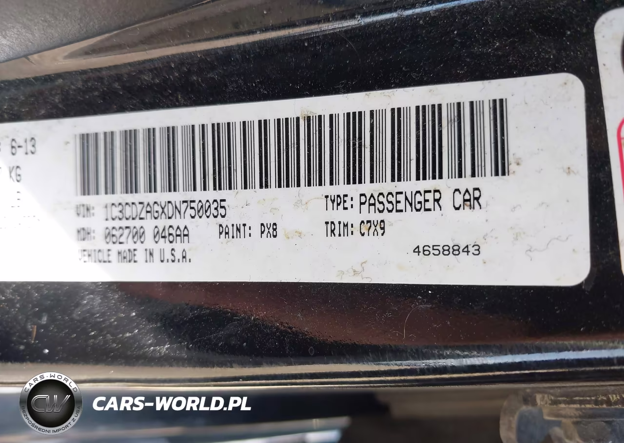 2013 Dodge Avenger Se V6 VIN:1C3CDZAGXDN750035 - 9