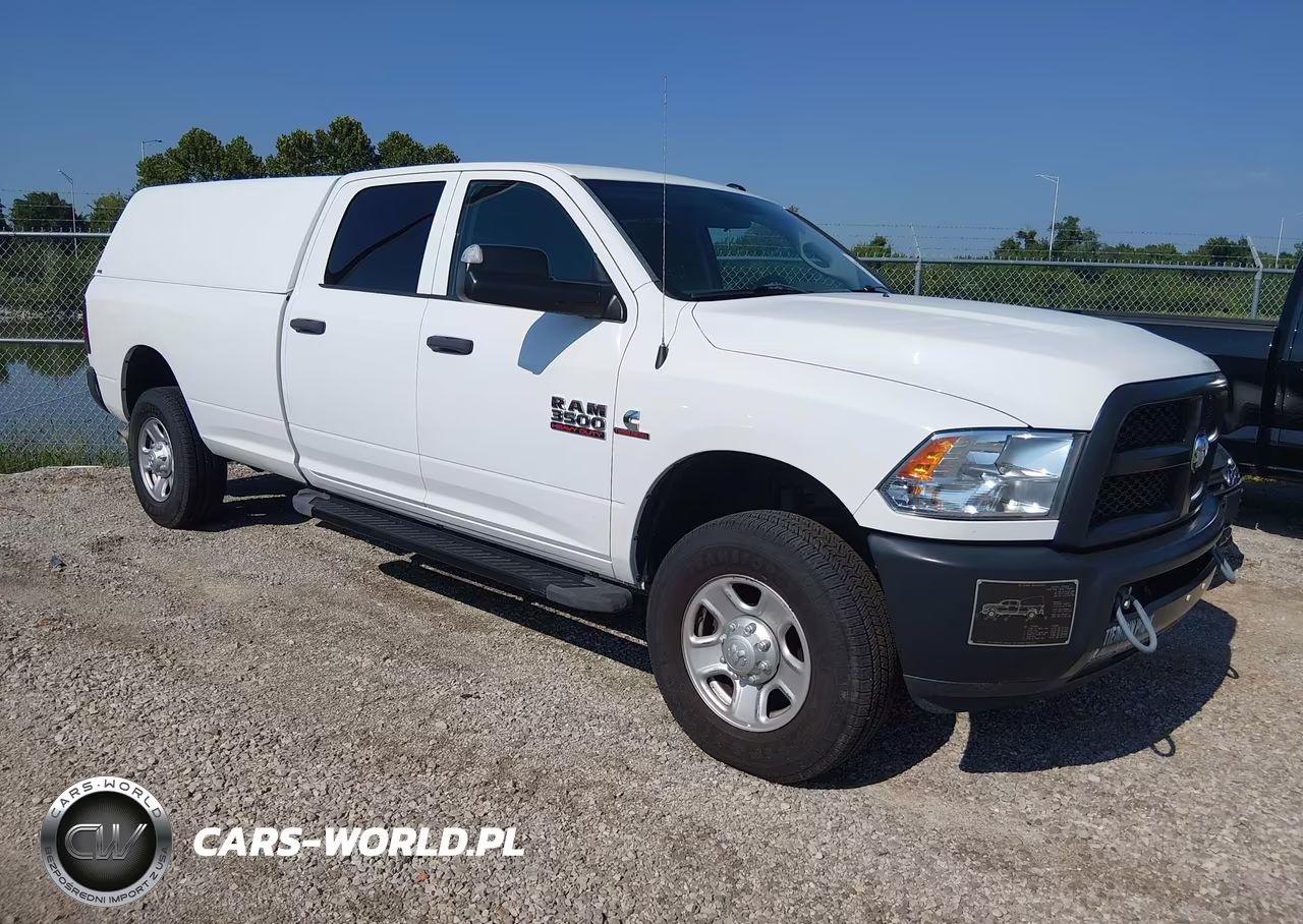 2017 Ram 3500 Tradesman 4X4 8' Box