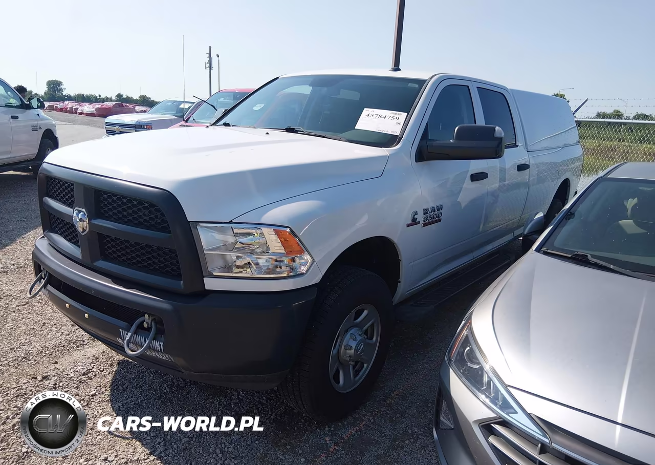 2017 Ram 3500 Tradesman 4X4 8' Box VIN:3C63R3GL2HG762331 - 2