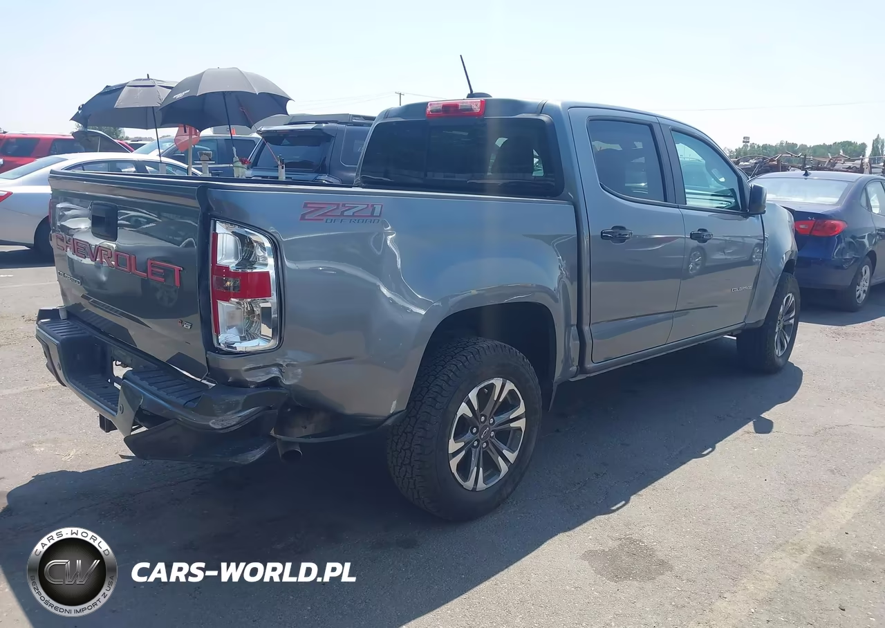 2022 Chevrolet Colorado 4Wd Short Box Z71 VIN:1GCGTDENXN1229952 - 4