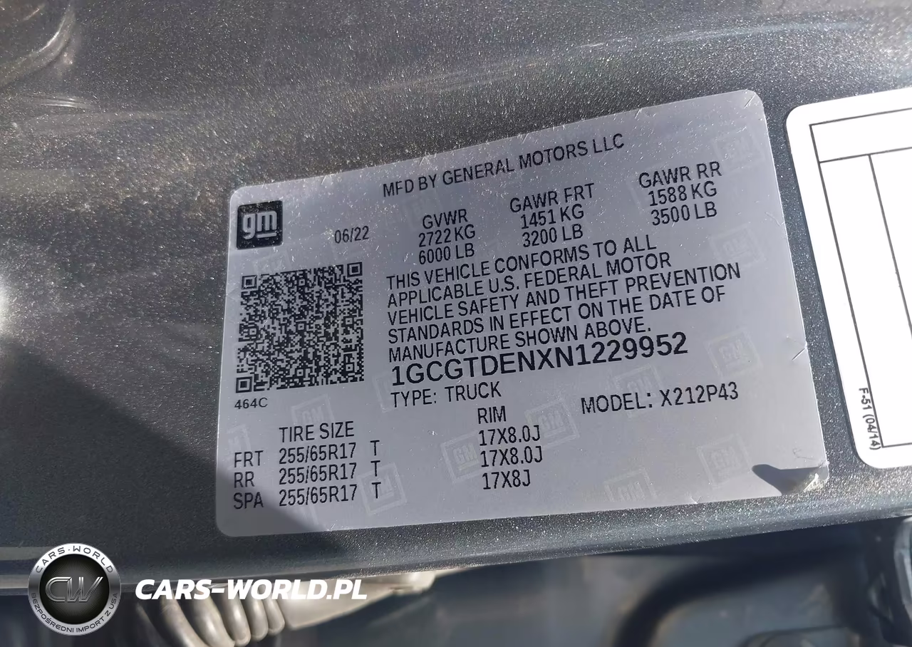 2022 Chevrolet Colorado 4Wd Short Box Z71 VIN:1GCGTDENXN1229952 - 9