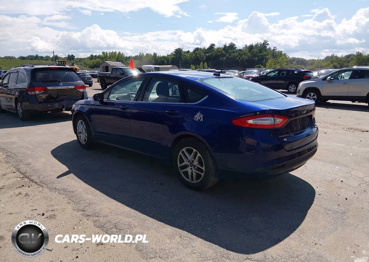 2014 Ford Fusion Se VIN:3FA6P0HD6ER303195 - 3