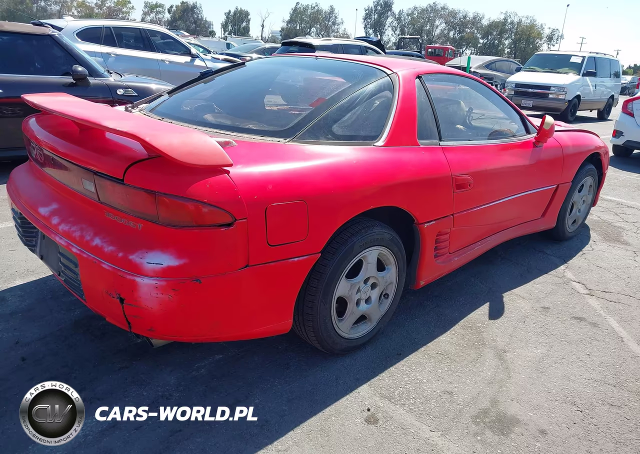 1991 Mitsubishi 3000 Gt Sl VIN:JA3XD64B1MY008261 - 4