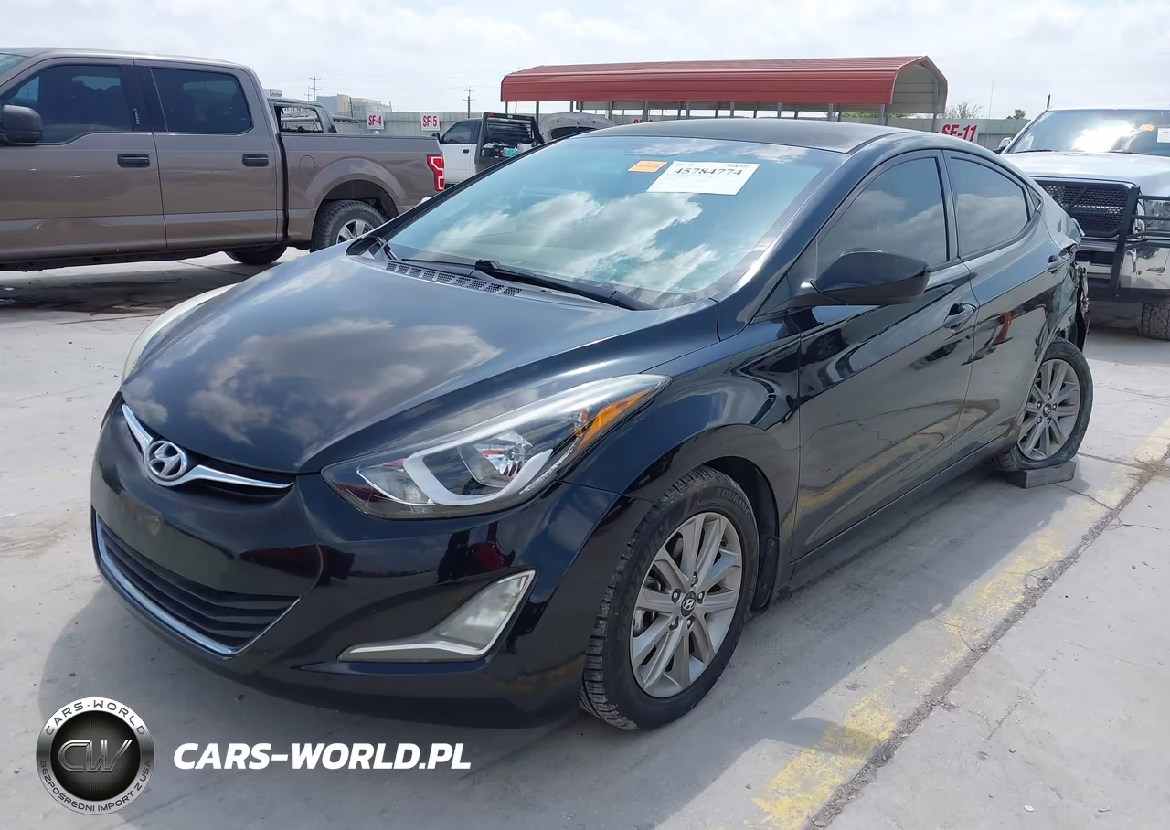 2015 Hyundai Elantra Se VIN:5NPDH4AE4FH572339 - 2