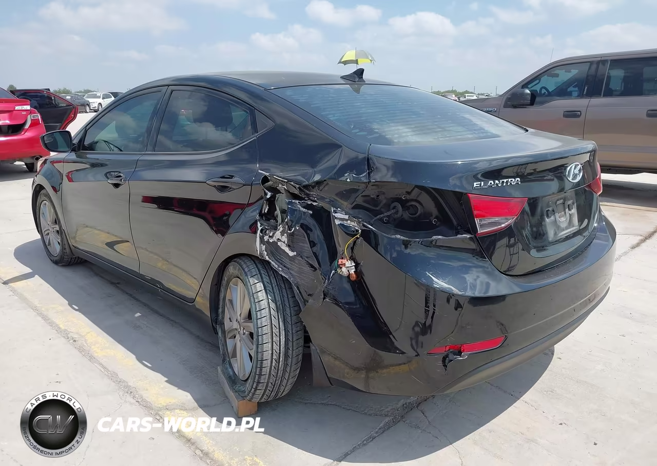 2015 Hyundai Elantra Se VIN:5NPDH4AE4FH572339 - 3