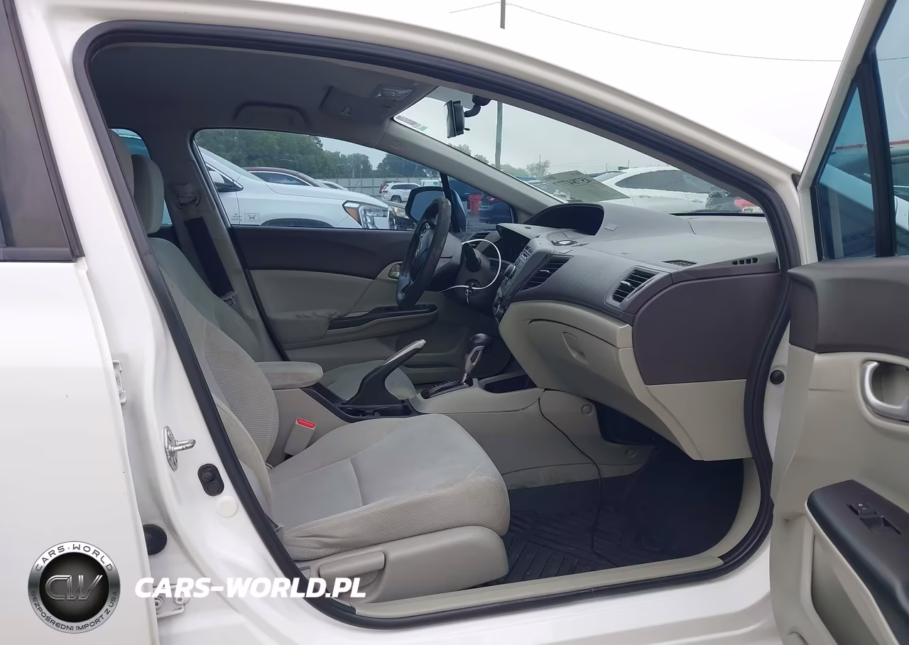 2012 Honda Civic Lx VIN:19XFB2F54CE010366 - 5