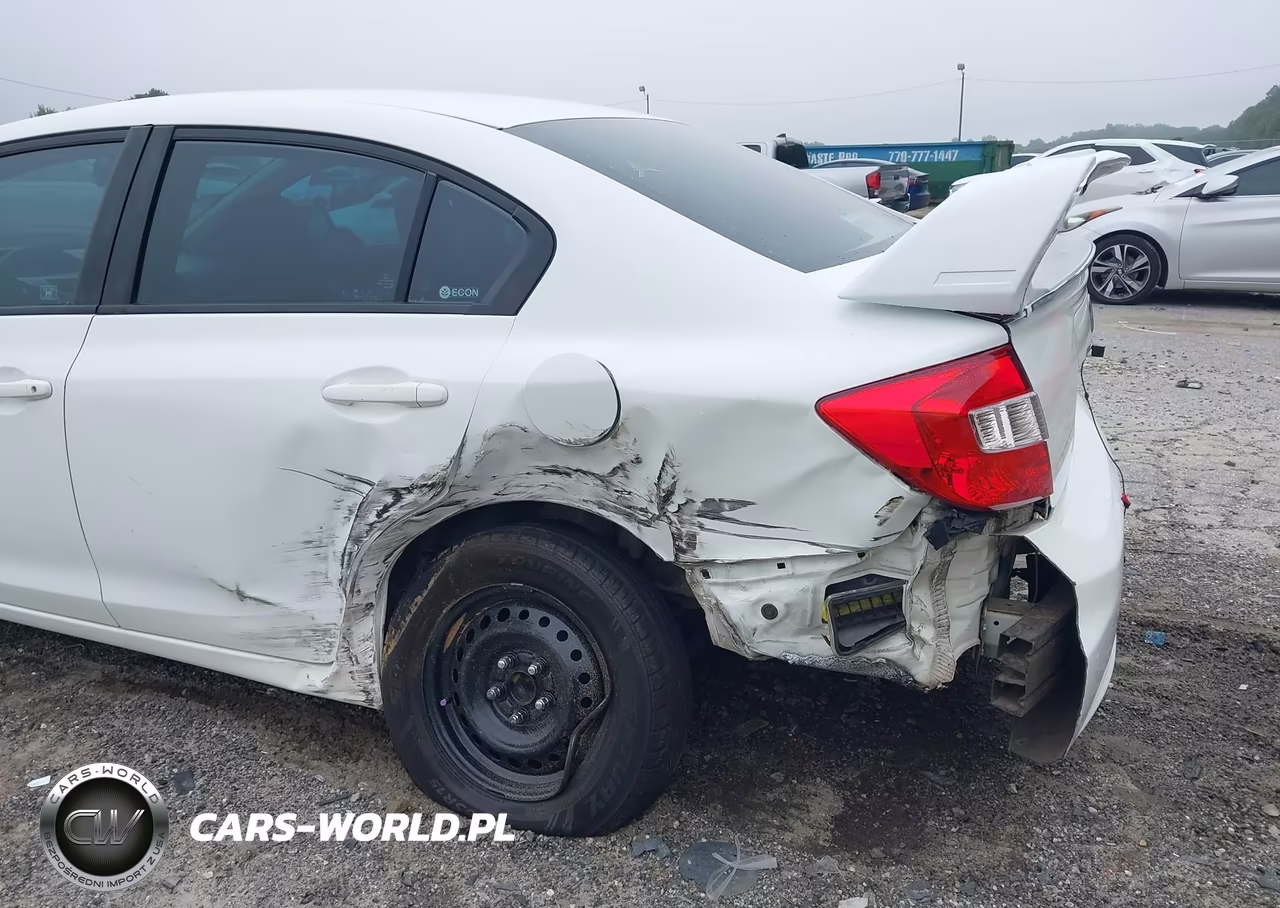 2012 Honda Civic Lx VIN:19XFB2F54CE010366 - 6