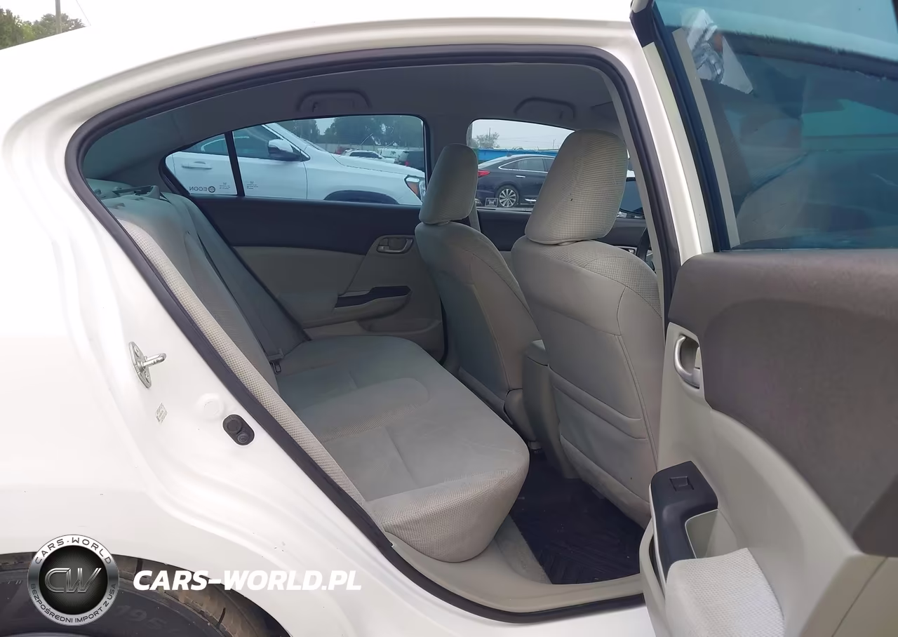 2012 Honda Civic Lx VIN:19XFB2F54CE010366 - 8