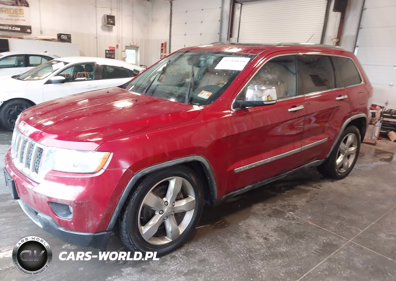 2012 Jeep Grand Cherokee Overland VIN:1C4RJFCT7CC133578 - 2