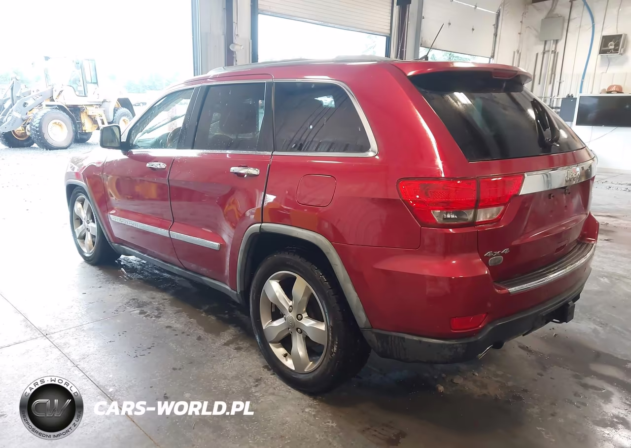 2012 Jeep Grand Cherokee Overland VIN:1C4RJFCT7CC133578 - 3