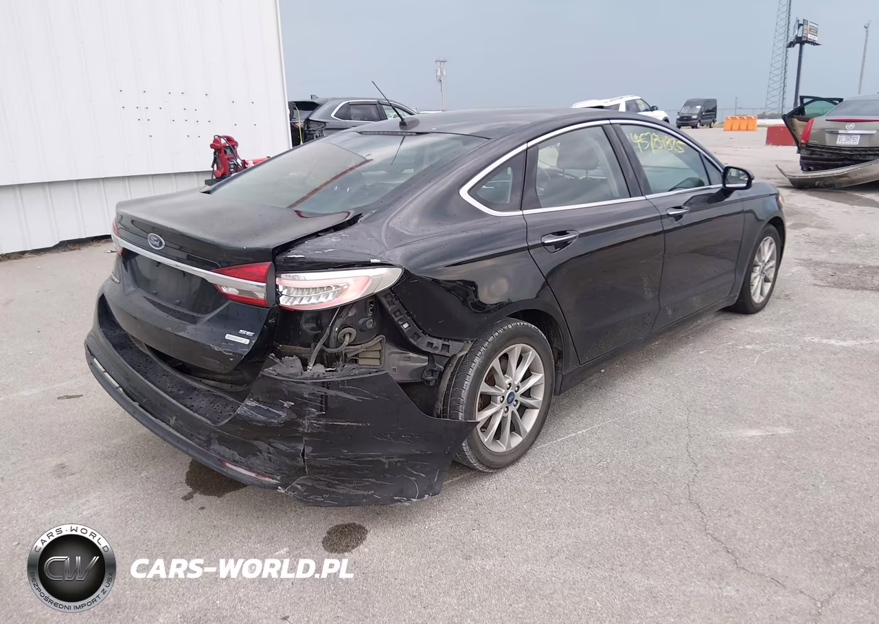 2017 Ford Fusion Se VIN:3FA6P0HD3HR396682 - 4