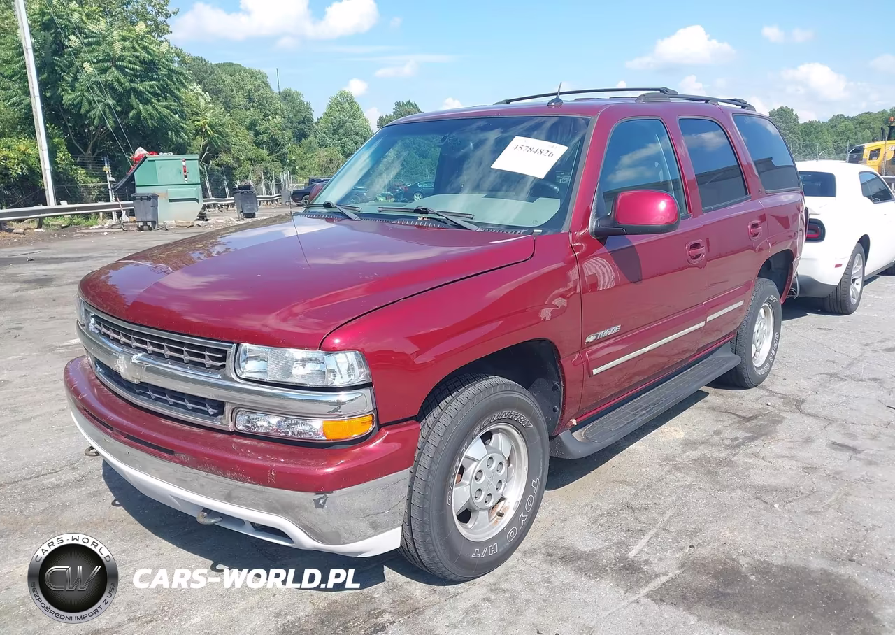2002 Chevrolet Tahoe Lt VIN:1GNEK13Z12R207289 - 2