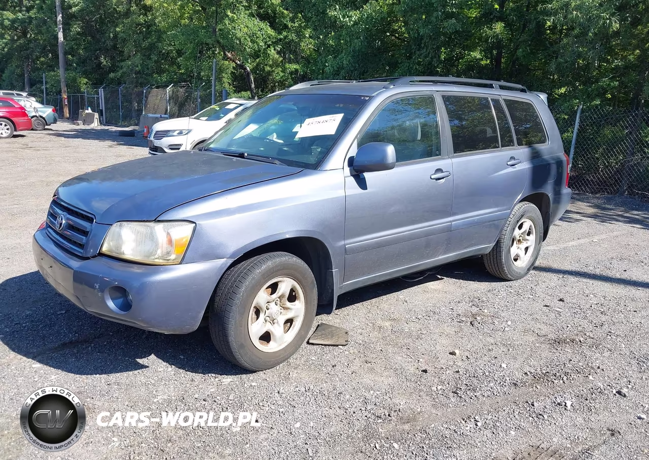 2007 Toyota Highlander VIN:JTEGD21A370168954 - 2