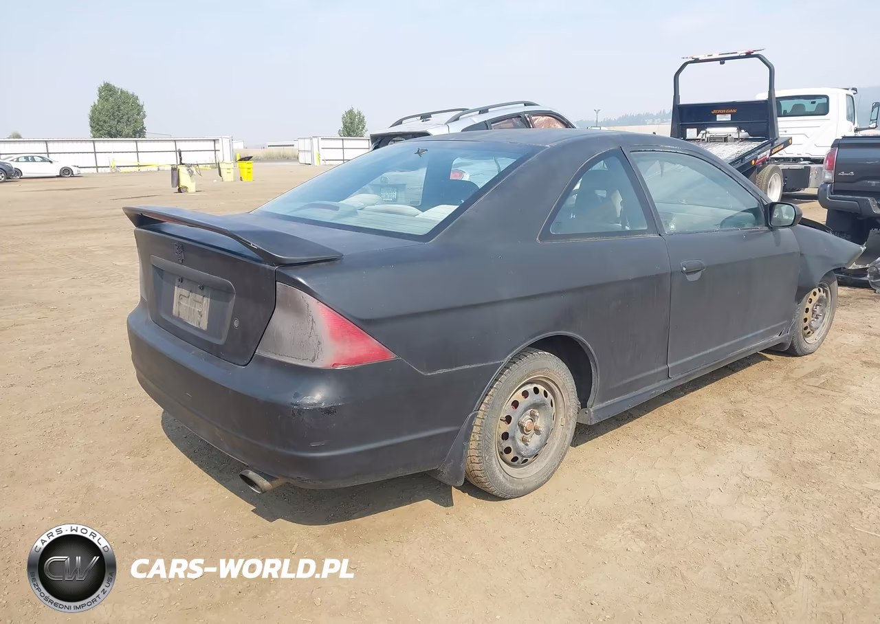 2001 Honda Civic Ex VIN:1HGEM21951L091173 - 4