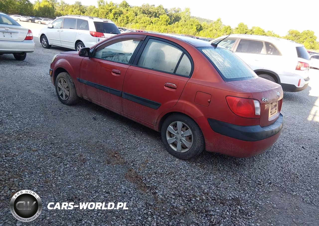 2009 Kia Rio Lx VIN:KNADE223696534049 - 3