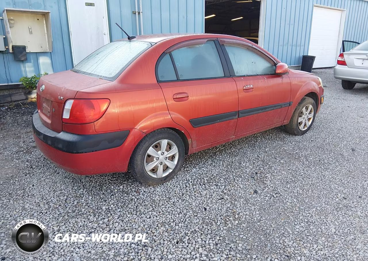 2009 Kia Rio Lx VIN:KNADE223696534049 - 4