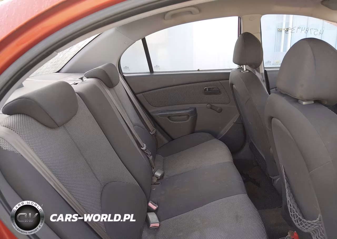 2009 Kia Rio Lx VIN:KNADE223696534049 - 8