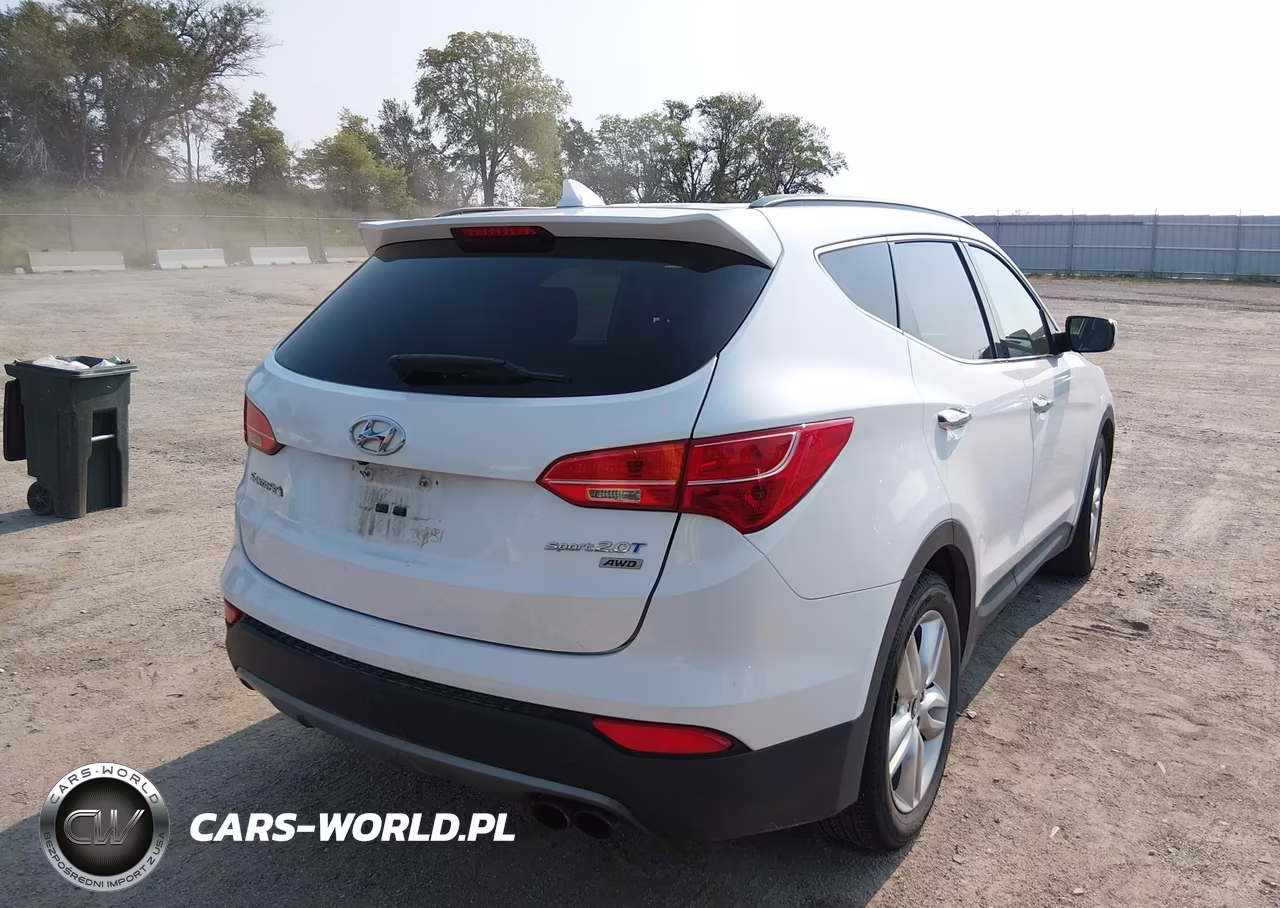 2014 Hyundai Santa Fe Sport 2.0L Turbo VIN:5XYZUDLA7EG157405 - 4