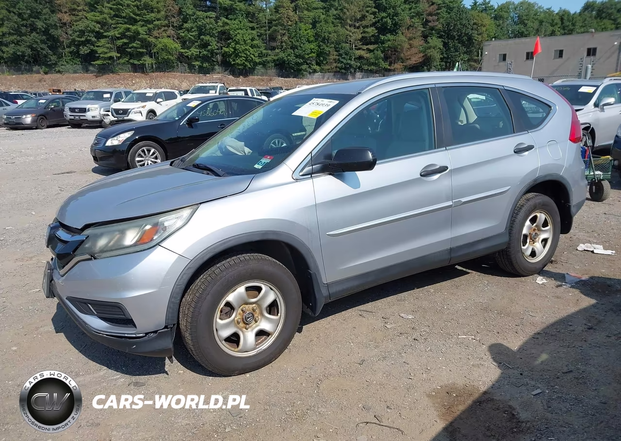 2015 Honda Cr-V Lx VIN:5J6RM4H3XFL022154 - 2