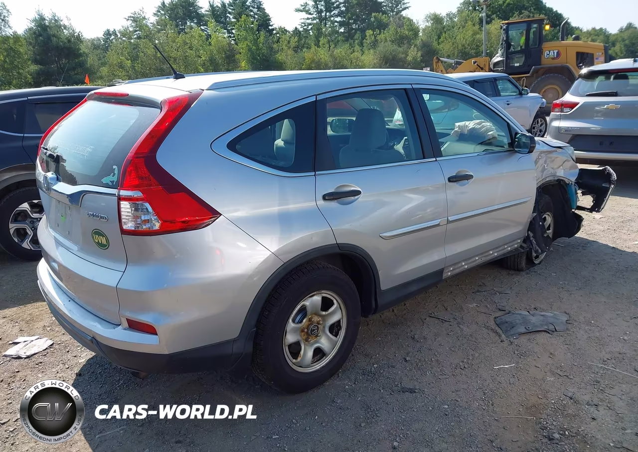 2015 Honda Cr-V Lx VIN:5J6RM4H3XFL022154 - 4