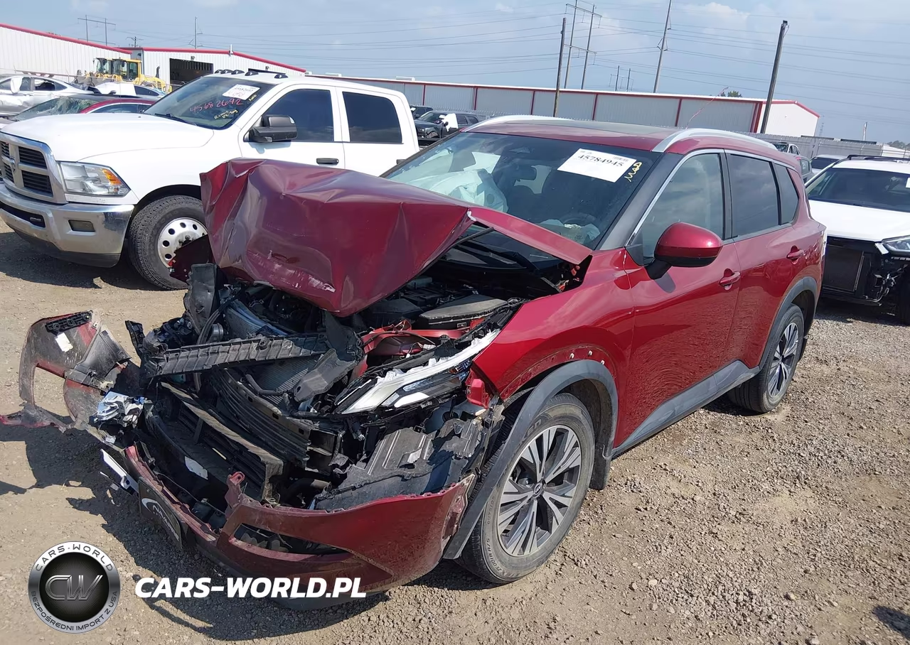 2023 Nissan Rogue Sv Fwd VIN:5N1BT3BAXPC895119 - 2