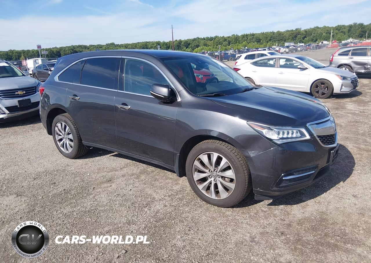 2015 Acura Mdx Technology Package