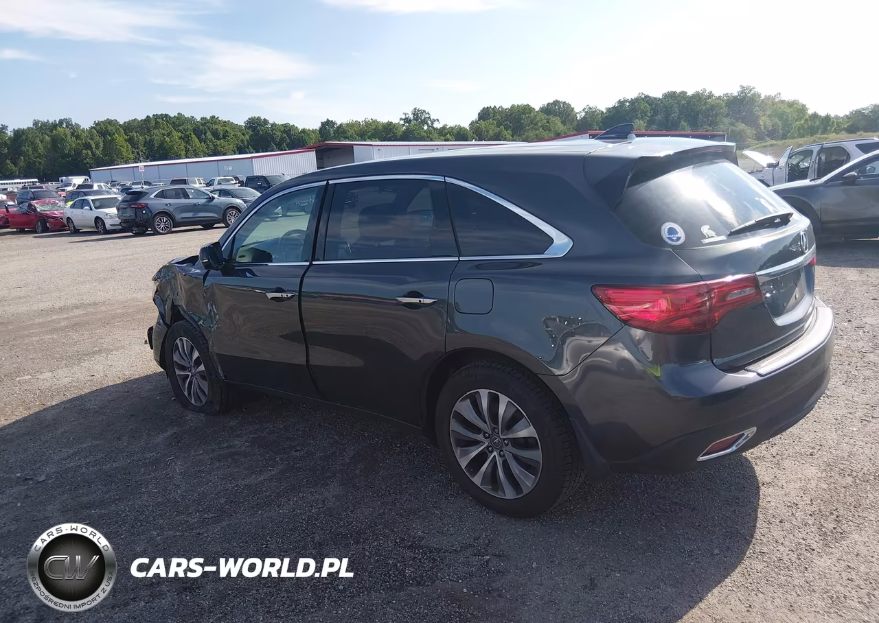 2015 Acura Mdx Technology Package VIN:5FRYD4H46FB014838 - 3