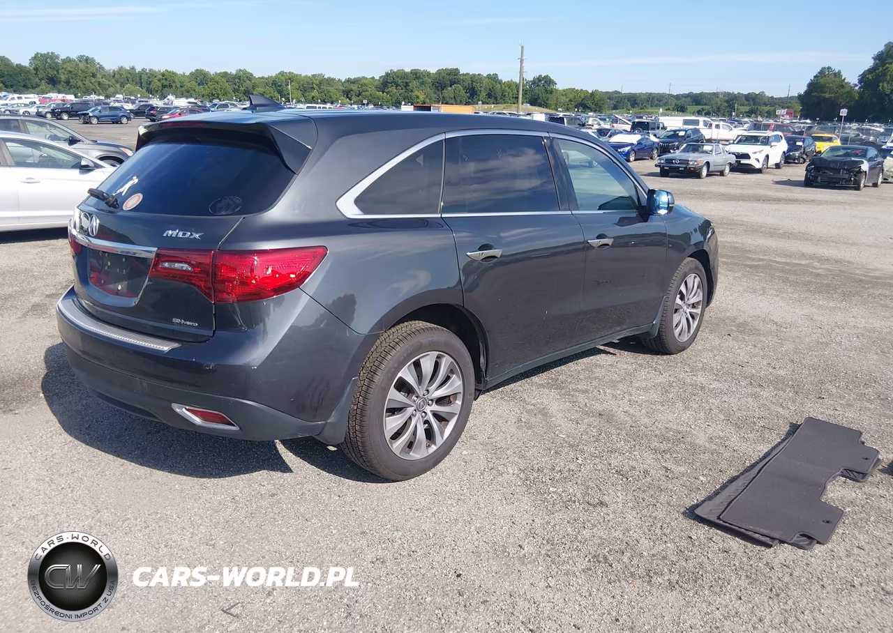 2015 Acura Mdx Technology Package VIN:5FRYD4H46FB014838 - 4
