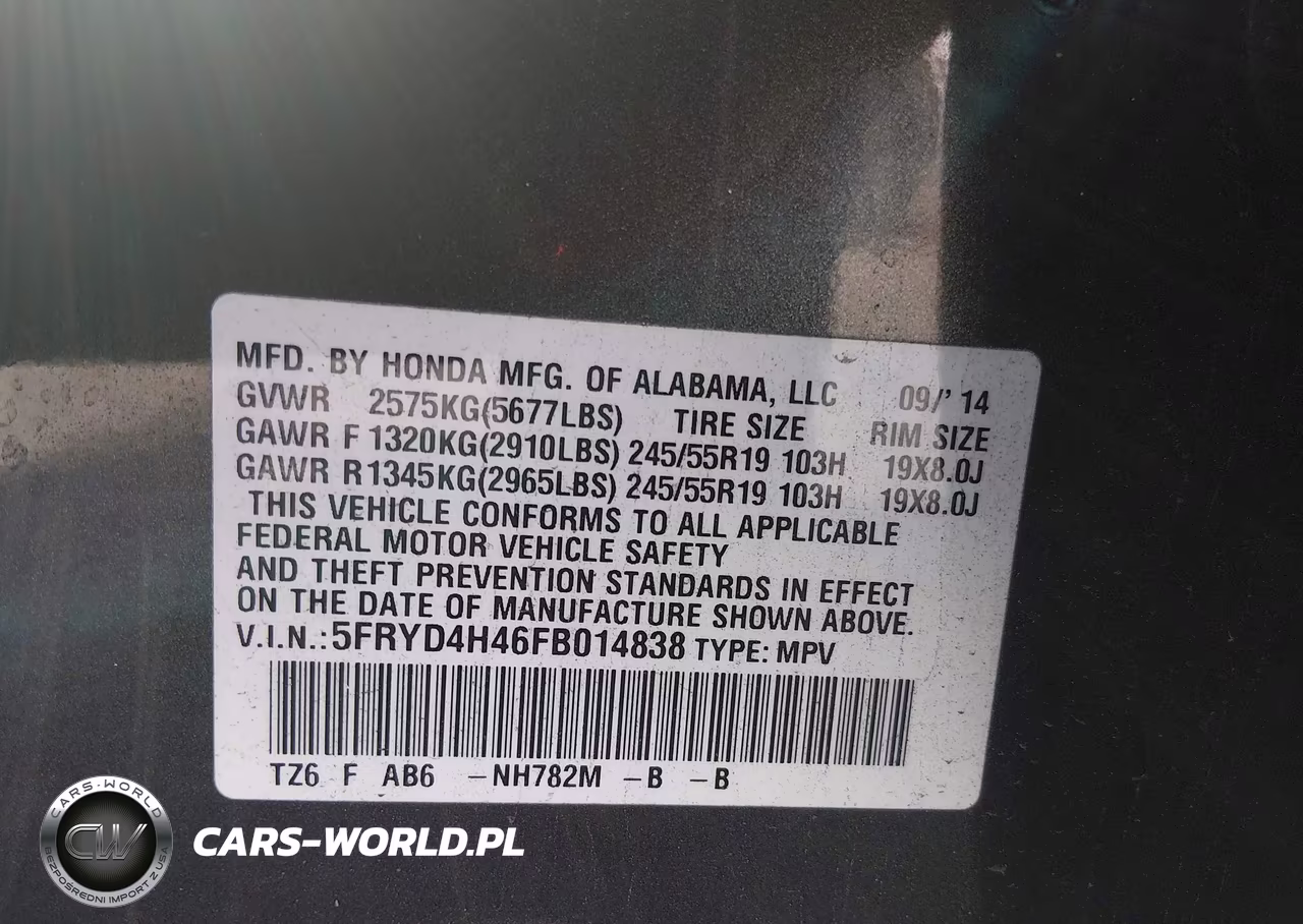 2015 Acura Mdx Technology Package VIN:5FRYD4H46FB014838 - 9