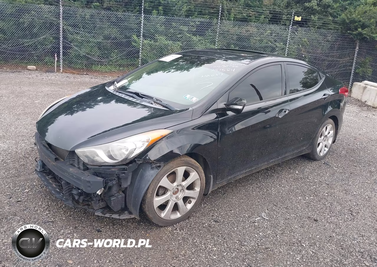 2013 Hyundai Elantra Limited VIN:5NPDH4AE1DH291564 - 2