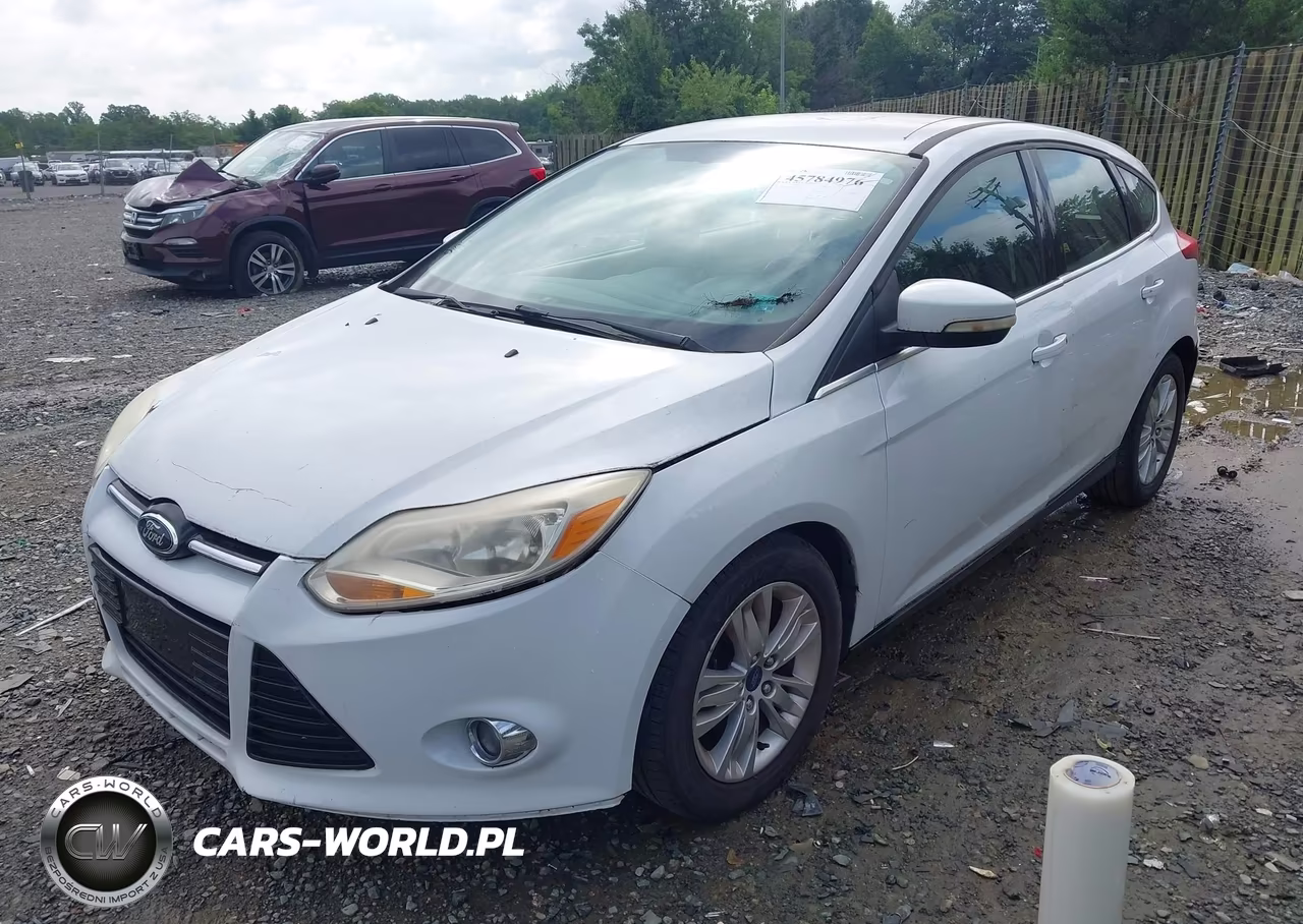 2012 Ford Focus Sel VIN:1FAHP3M28CL393606 - 2