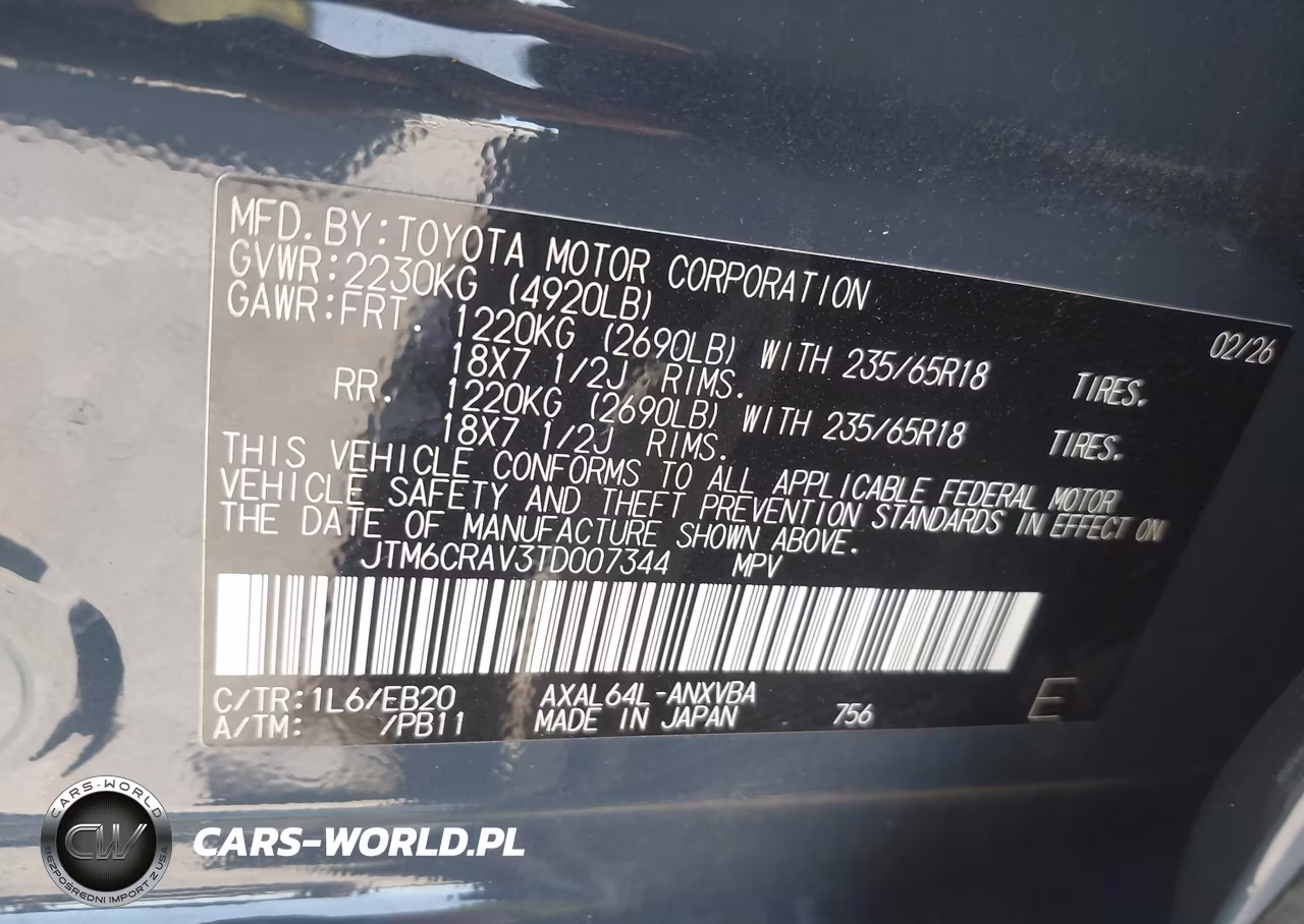 2026 Toyota Rav4 Woodland VIN:JTM6CRAV3TD007344 - 9