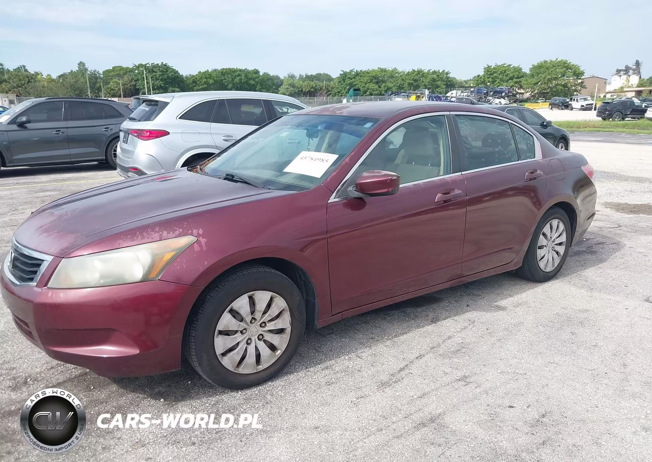 2010 Honda Accord 2.4 Lx VIN:1HGCP2F3XAA190618 - 2