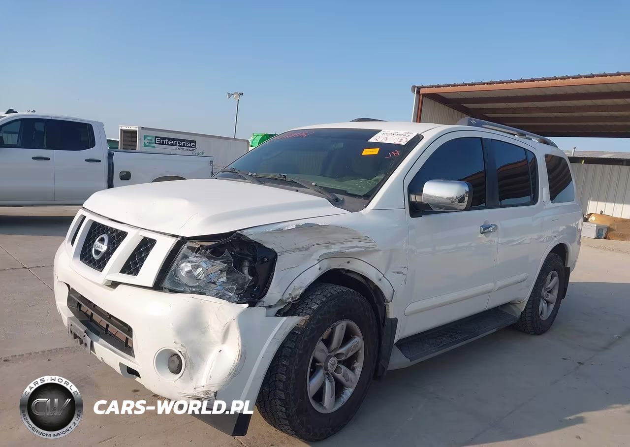 2012 Nissan Armada Sv VIN:5N1BA0ND0CN621968 - 2