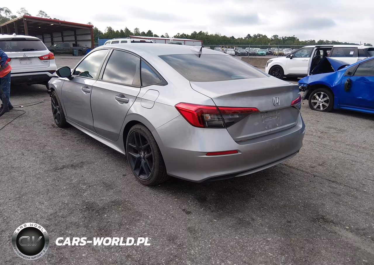 2022 Honda Civic Sport VIN:2HGFE2F57NH594424 - 3