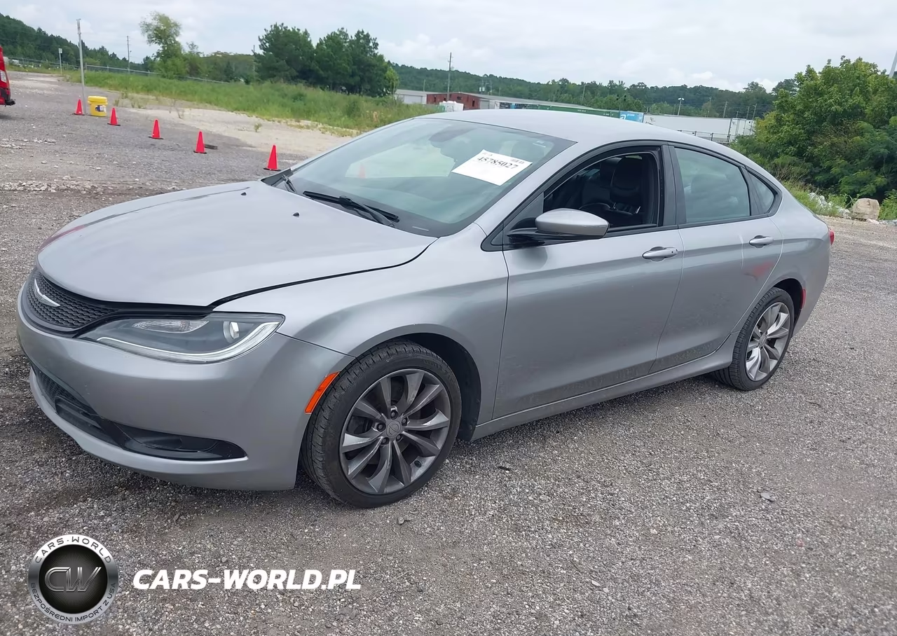 2015 Chrysler 200 S VIN:1C3CCCBG0FN517654 - 2