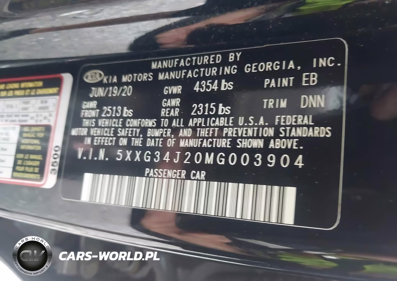2021 Kia K5 Ex VIN:5XXG34J20MG003904 - 9