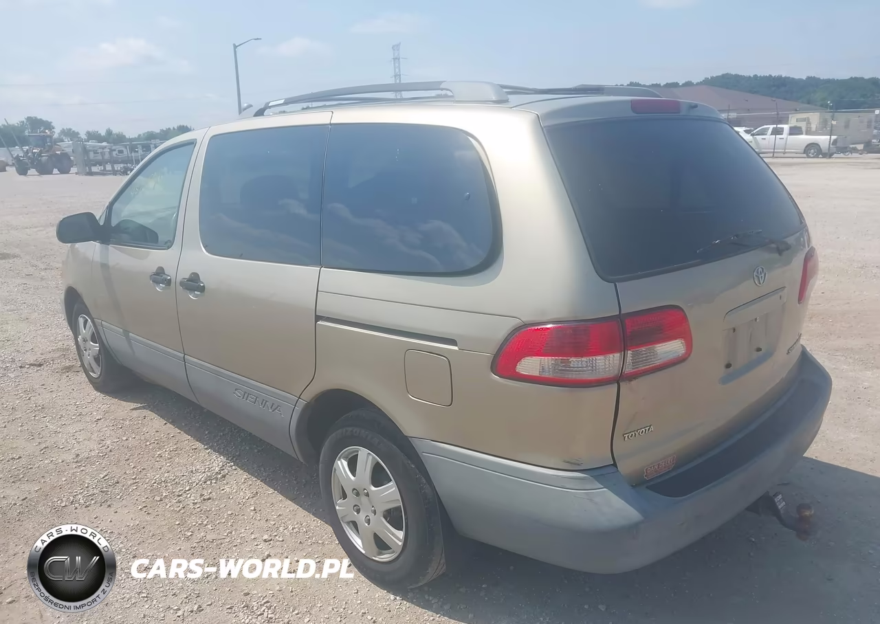 2001 Toyota Sienna Le VIN:4T3ZF13C01U340098 - 3